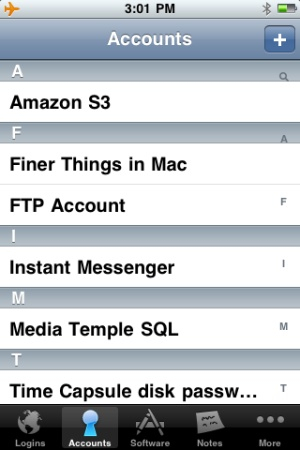 1password per iPhone