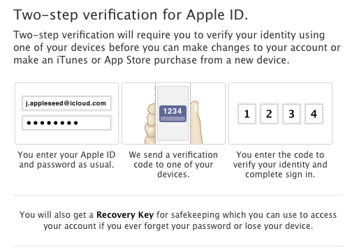 2 steps verification