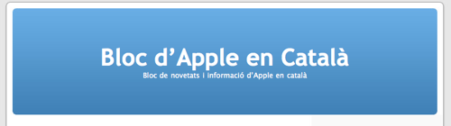 Bloc d'Apple en Català