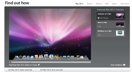 Find Out How by Apple about Mac OS X Leopard