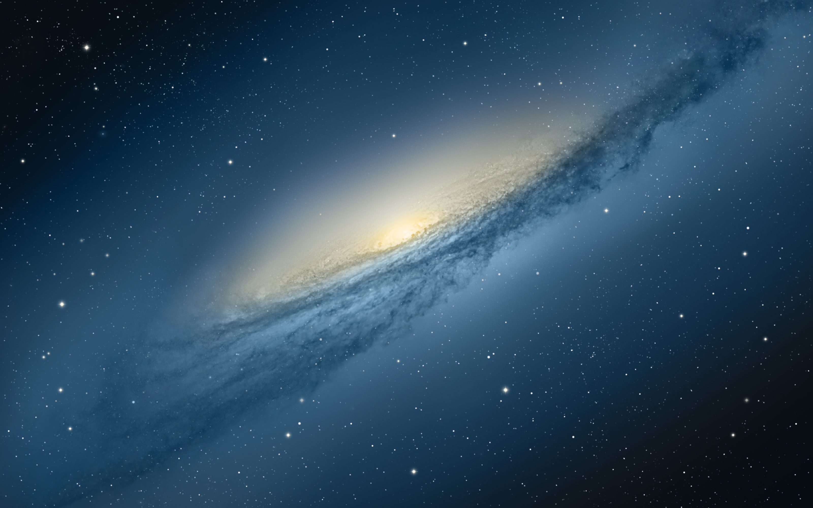 fons de pantalla "galaxy" de Mountain Lion