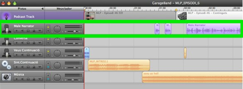 Podcasting - Garageband - Male Narrator 1