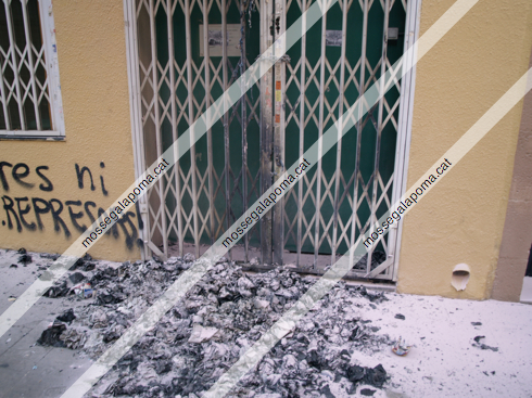 kale borroka a Sant Andreu 1