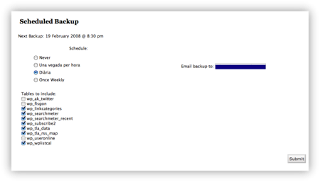 WP Pràctic 3 WP Database Backup - imatge 2