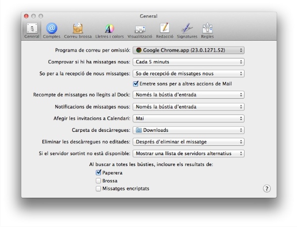 alternativa a mail
