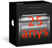 Mac 25 anys