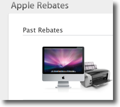 Apple Rebates