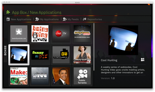 Boxee App Box