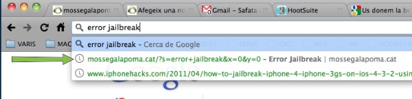 Cerca amb Google Chrome