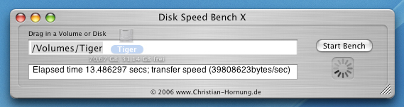 Disk Speed Bench X