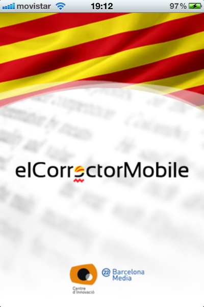 aplicació per iOS elCorrector aplicació per iOS elCorrector