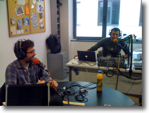 Nou estudi del podcast a Radio Art