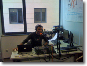 Nou estudi del podcast a Radio Art
