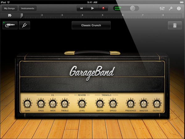 Garageband for iPad