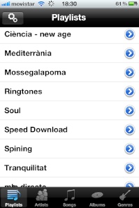 captura gmusic per iPhone