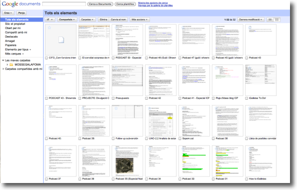 Google Docs Exemple