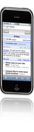 google reader per iphone