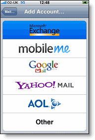Google Sync per iPhone