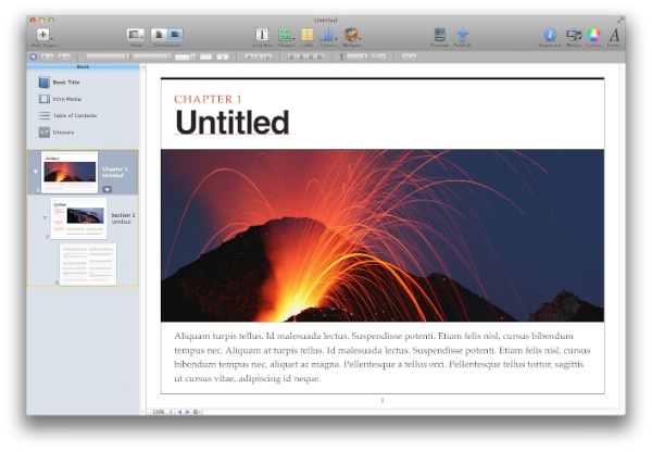 iBooks Author Layout