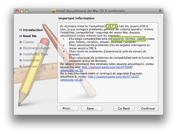 instal 10.7.3 en català