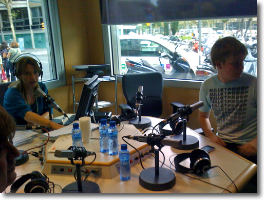 visita a Catalunya Ràdio per parlar d'iPhone 3GS