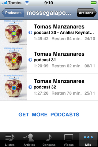 iphone podcast