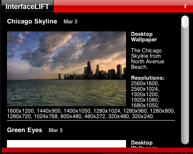 interfaceLIFT Widget 1