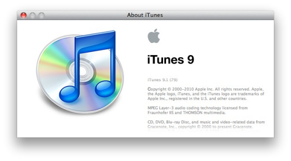 iTunes 9.1