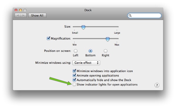 Light Dock - Mac OS X Lion