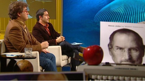 Marc Alier al programa Millenium parlant d'Steve Jobs