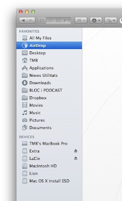 Nou Finder - Mac OS X Lion