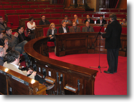 Amb el President del Parlament