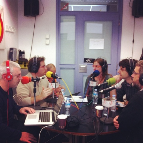 Estudi a tope al Podcast 101