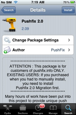 Push Fix 2.0