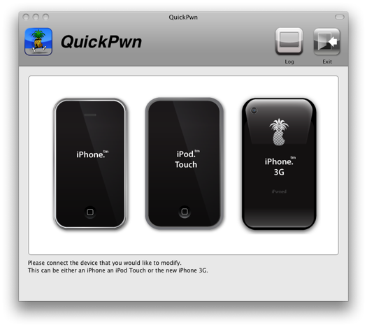QuickPwn captura de pantalla