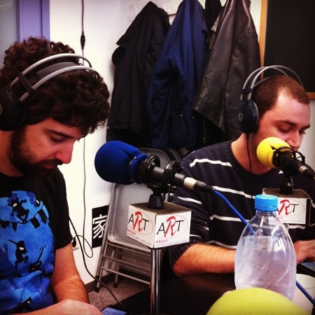 Raül Arribas i Alvaro al podcast 99