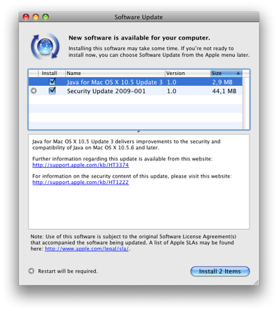 security update