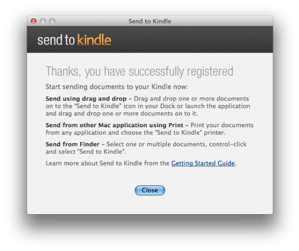 Send to Kindle