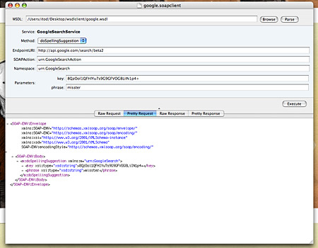Mac SOAP Client