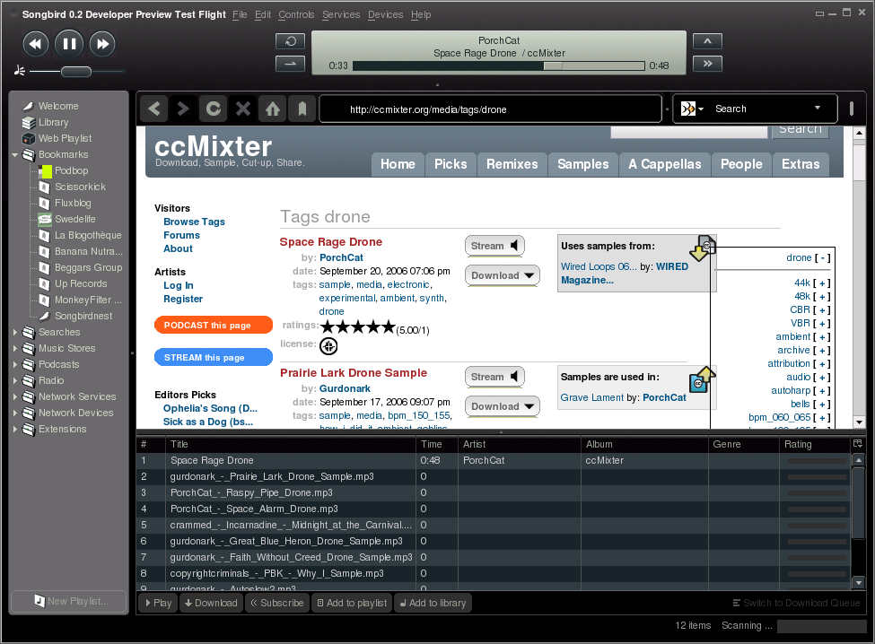 songbird-ccmixter