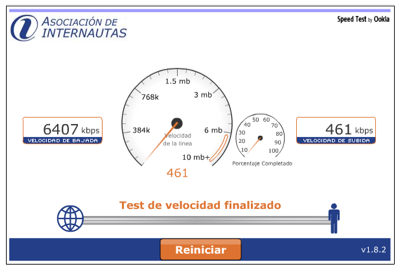speedtest internautas.org