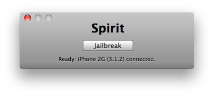 Spirit en un iPhone 2G