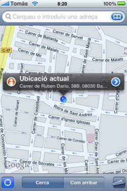 Street View a l'iPhone
