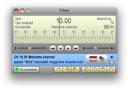 Tilimi per Mac OS X