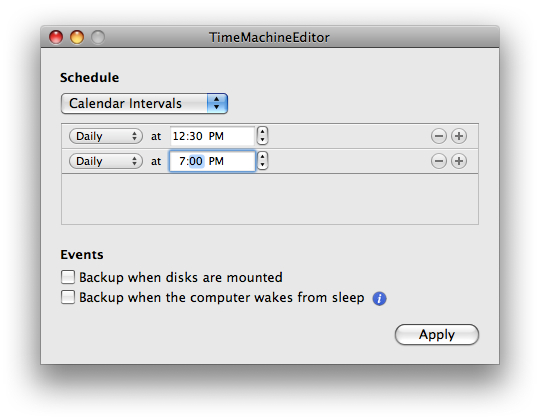 TimeMachineEditor