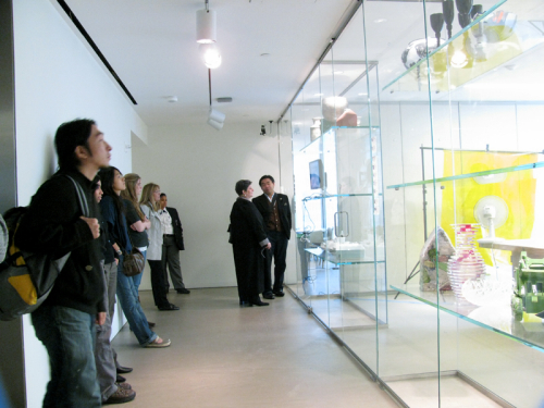 visitors museum