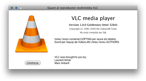 VLC 1.0.0