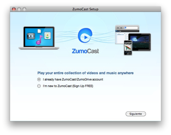 ZumoCast Setup